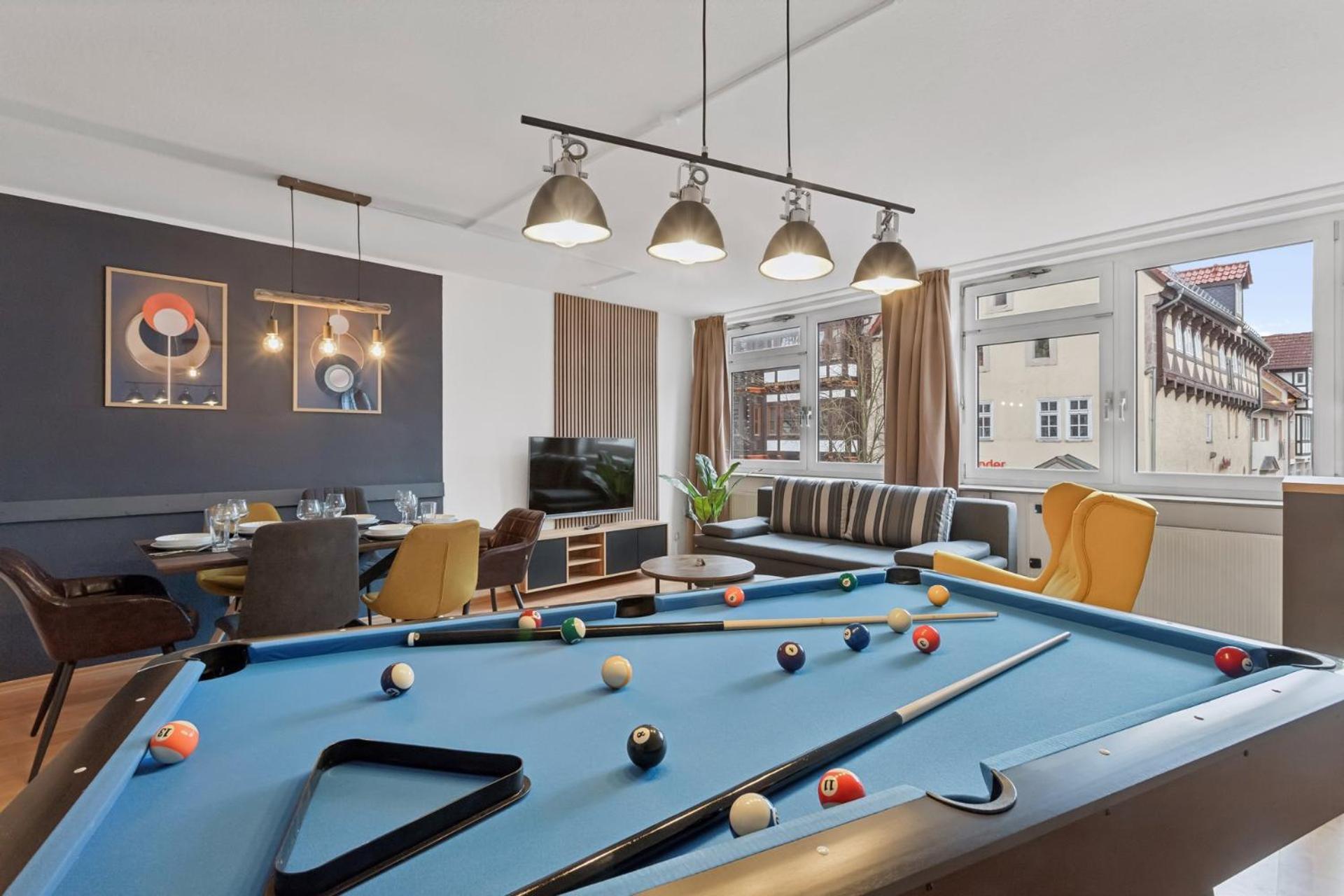 Charysma - Billard-Loft, Fussgaengerzone, Schlafzimmer Mit Smart-Tv, Parkplatz Hamelin Ngoại thất bức ảnh